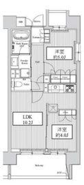 ドゥーエ両国2 503 間取り図