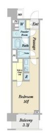 アトラス品川中延 3階 間取り図