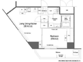 グランハイツ高田馬場 1211 間取り図