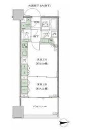 シティタワー銀座東 9階 間取り図