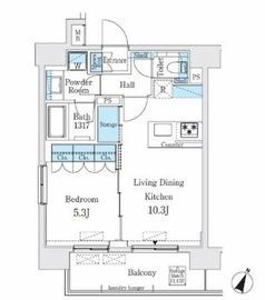 GLACIER神保町 (グラシア神保町) 1301 間取り図