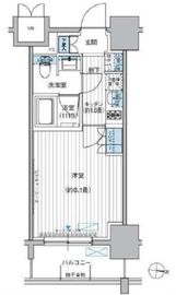 プラネソシエ大森山王 213 間取り図