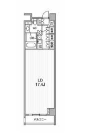 六本木デュープレックスエムズ 403 間取り図