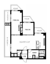 原宿ビューパレー 11階 間取り図