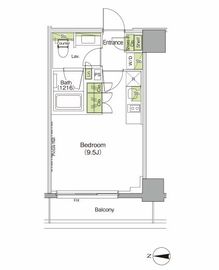 ザ・パークハビオ三軒茶屋 311 間取り図