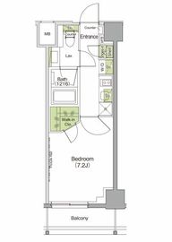 ザ・パークハビオ三軒茶屋 102 間取り図