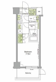 ザ・パークハビオ三軒茶屋 101 間取り図