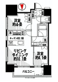 ブランズ麻布狸穴町 11階 間取り図