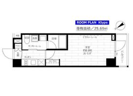 ステージグランデ茅場町 5階 間取り図