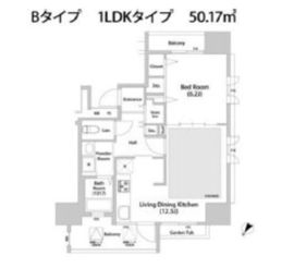 アクティ上池袋 605 間取り図