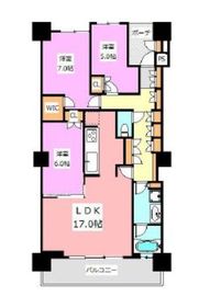 シティタワー品川 24階 間取り図