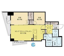 A-standard本郷三丁目 8階 間取り図