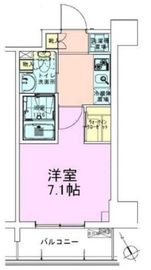 門前仲町レジデンス参番館 1403 間取り図