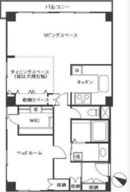 麻布東町マンション 2階 間取り図