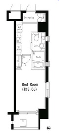 パークキューブ大井町 701 間取り図