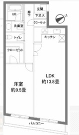 カスタリア西麻布霞町 108 間取り図