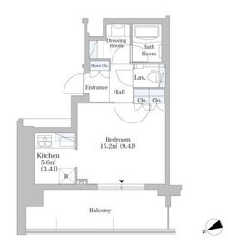 新宿グランドプラザ 3階 間取り図