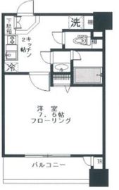 プライブ恵比寿 7階 間取り図