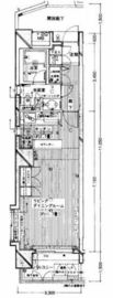 アーバンクリスタル九段下 2階 間取り図