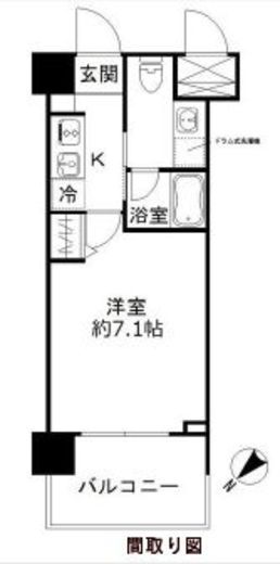 フォレシティ豊洲 902 間取り図
