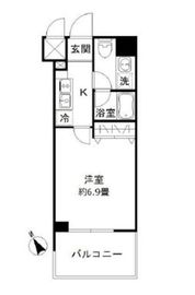 フォレシティ豊洲 906 間取り図