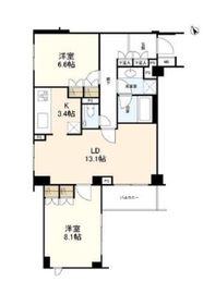 グランドメゾン中目黒THE CLASS 4階 間取り図