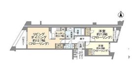 レジデンシャルアート代々木公園 3階 間取り図