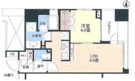 クレヴィア住吉扇橋 7階 間取り図