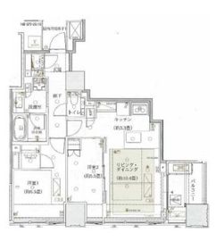 ザ・千代田麹町タワー 3階 間取り図