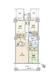 グランアルト豊洲 14階 間取り図