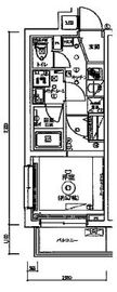 リヴシティ恵比寿 205 間取り図