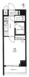 ステージグランデ高輪 705 間取り図