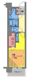 アトラス品川中延 5階 間取り図