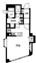 エスター南麻布 2階 間取り図