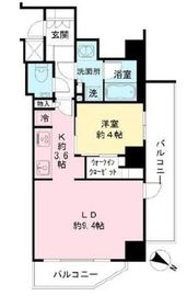 IBIS市ヶ谷 (アイビス市ヶ谷) 102 間取り図