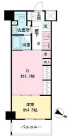 IBIS市ヶ谷 (アイビス市ヶ谷) 105 間取り図