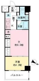 IBIS市ヶ谷 (アイビス市ヶ谷) 206 間取り図
