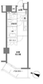 カスタリア大塚2 502 間取り図