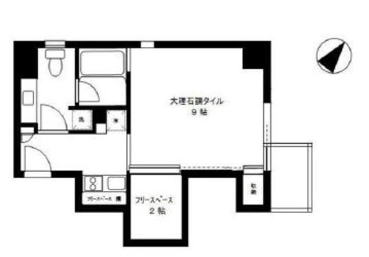 ル・コフレ 702 間取り図