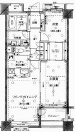 ピアース東京インプレイス 3階 間取り図