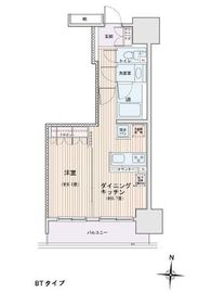 エスティメゾン錦糸町2 1002 間取り図