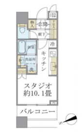 ブリリアタワーズ目黒 11階 間取り図