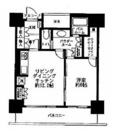 カテリーナ三田タワースイート イーストアーク 11階 間取り図