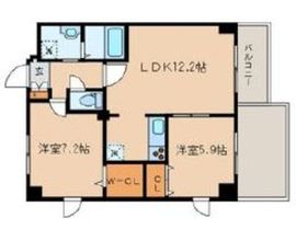 ガーデンコート碑文谷 401 間取り図