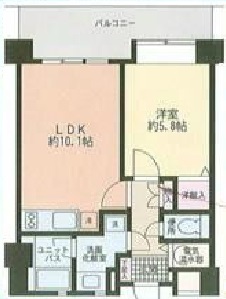 ダイワ芝浦ビル 1201 間取り図