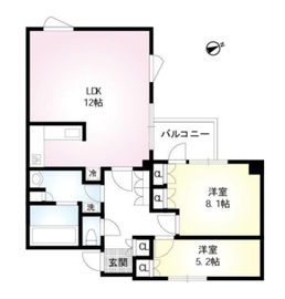 グラフィオ渋谷 503 間取り図