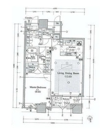 ザ・タワーズ台場 ウエスト 9階 間取り図