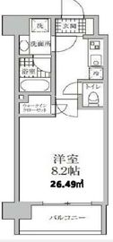 S-RESIDENCE三田慶大前 (エスレジデンス三田慶大前) 602 間取り図