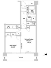 アーバンライフ目白駅前 2-402 間取り図