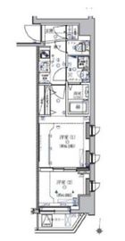 クレイシア菊川 5階 間取り図